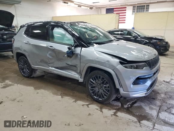 ✅ 2023 Jeep Compass (RED) Edition • VIN: 3C4NJDCN0PT530676 • Лот: 91073925. Опубликован ранее на Copart с пробегом 24 345 миль. Бесплатный доступ к архиву аукционных продаж из США и подробный отчёт об истории автомобиля на DreamBid. Изображение 4.