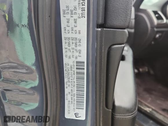 ✅ 2018 Jeep Grand Cherokee Altitude • VIN: 1C4RJEAG0JC281455 • Lot: 90625995. Listed on Copart with 141,359 mi. Free auction sales archive from the USA and detailed vehicle history report at DreamBid. Image 13.