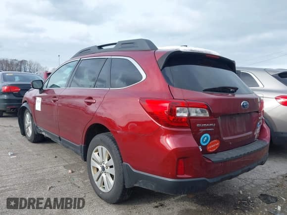 ✅ 2016 Subaru Outback Premium • VIN: 4S4BSACC9G3327208 • Lot: 43823198. Listed on IAAI with 139,568 mi. Free auction sales archive from the USA and detailed vehicle history report at DreamBid. Image 3.
