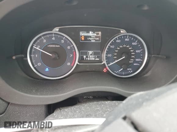 ✅ 2016 Subaru Crosstrek Limited • VIN: JF2GPAKC4G8282700 • Lot: 61256835. Listed on Copart with 119,486 mi. Free auction sales archive from the USA and detailed vehicle history report at DreamBid. Image 9.