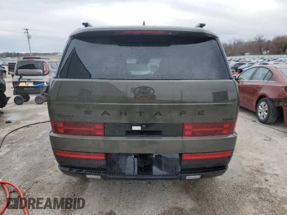 2025 Hyundai Santa Fe Calligraphy с VIN 5NMP54G19SH027433, выставлен на аукционе Copart как лот 45167325 с пробегом 2 353 миль миль и Списание • Salvage title. История ставок и продаж доступна на DreamBid. Изображение 6.