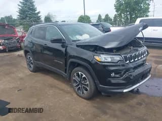 ✅ 2023 Jeep Compass Limited • VIN: 3C4NJDCN8PT528738 • Лот: 42827867. Опубликован ранее на IAAI с пробегом 38 650 миль. Бесплатный доступ к архиву аукционных продаж из США и подробный отчёт об истории автомобиля на DreamBid. Изображение 1.