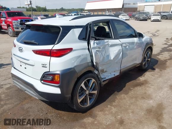 ✅ 2021 Hyundai Kona Limited • VIN: KM8K3CA51MU622466 • Лот: 43313172. Опубликован ранее на IAAI с пробегом 59 154 миль. Бесплатный доступ к архиву аукционных продаж из США и подробный отчёт об истории автомобиля на DreamBid. Изображение 4.