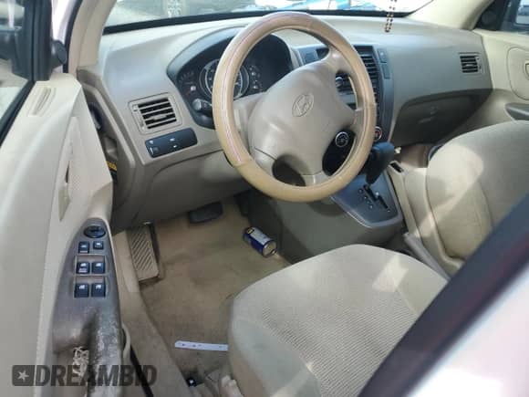 2007 Hyundai Tucson GLS with VIN KM8JM12B17U647826, listed as a Copart auction lot 74586934 with Not provided miles and Salvage title. Bid and sale history available at DreamBid. Image 8.