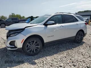 ✅ 2022 Chevrolet Equinox RS • VIN: 2GNAXWEV2N6115681 • Lot: 71270985. Listed on Copart with 69,113 mi. Free auction sales archive from the USA and detailed vehicle history report at DreamBid. Image 1.