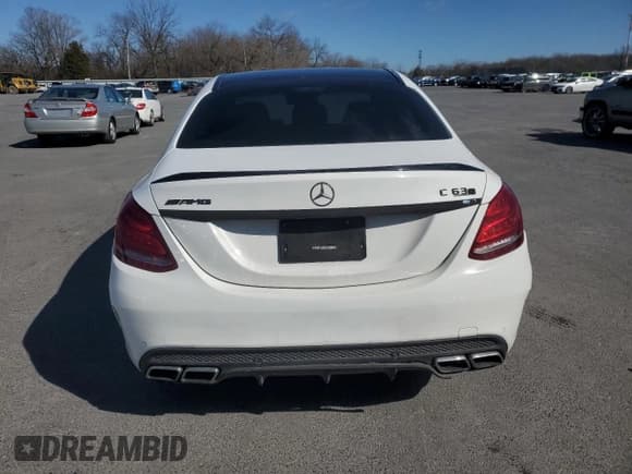✅ 2016 Mercedes-Benz C 63 S AMG • VIN: 55SWF8HB9GU130172 • Lot: 46509785. Listed on Copart with Not provided. Free auction sales archive from the USA and detailed vehicle history report at DreamBid. Image 6.