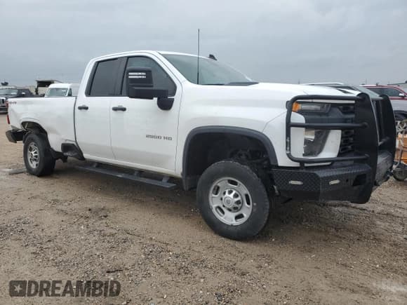 ✅ 2022 Chevrolet Silverado 2500HD Work Truck • VIN: 1GC2YLE77NF312748 • Lot: 57164834. Wystawiony na Copart z przebiegiem 88 694 mil. Bezpłatny archiwum sprzedaży aukcyjnych z USA i szczegółowy raport historii pojazdu na DreamBid. Zdjęcie 4.