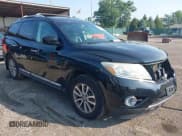 ✅ 2014 Nissan Pathfinder SL • VIN: 5N1AR2MN7EC714527 • Lot: 42871460. Listed on IAAI with 131,158 mi. Free auction sales archive from the USA and detailed vehicle history report at DreamBid. Image 1.