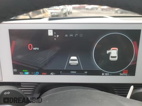 ✅ 2022 Hyundai Ioniq 5 Limited • VIN: KM8KRDAFXNU120814 • Lot: 92507705. Listed on Copart with 74,793 mi. Free auction sales archive from the USA and detailed vehicle history report at DreamBid. Image 9.