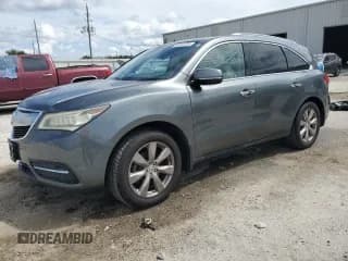 ✅ 2014 Acura MDX Advance • VIN: 5FRYD3H87EB012074 • Lot: 80444725. Listed on Copart with 171,257 mi. Free auction sales archive from the USA and detailed vehicle history report at DreamBid. Image 1.