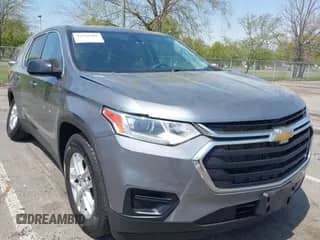 2020 Chevrolet Traverse LS z VIN 1GNEVFKW1LJ251126, wystawiony jako IAAI lot #42116901 z przebiegiem 69 605 mil mil oraz . Historia ofert i sprzedaży dostępna na DreamBid. Obrazek 1.