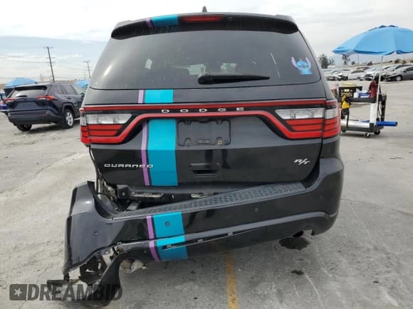 ✅ 2020 Dodge Durango R/T • VIN: 1C4SDHCT3LC259747 • Lot: 70435725. Listed on Copart with 82,457 mi. Free auction sales archive from the USA and detailed vehicle history report at DreamBid. Image 6.