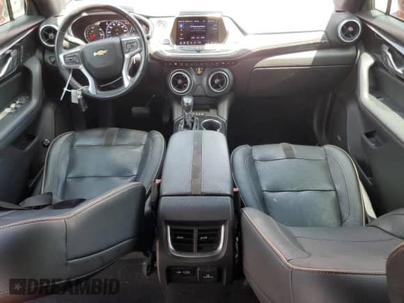 2019 Chevrolet Blazer Premier with VIN 3GNKBFRS6KS666535, listed as a Copart auction lot 62026324 with 31,744 mi miles and Salvage title. Bid and sale history available at DreamBid. Image 8.