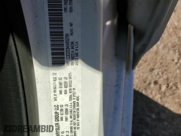 ✅ 2013 Dodge Avenger SXT • VIN: 1C3CDZCB4DN552794 • Лот: 87303224. Опубликован ранее на Copart с пробегом 141 437 миль. Бесплатный доступ к архиву аукционных продаж из США и подробный отчёт об истории автомобиля на DreamBid. Изображение 15.