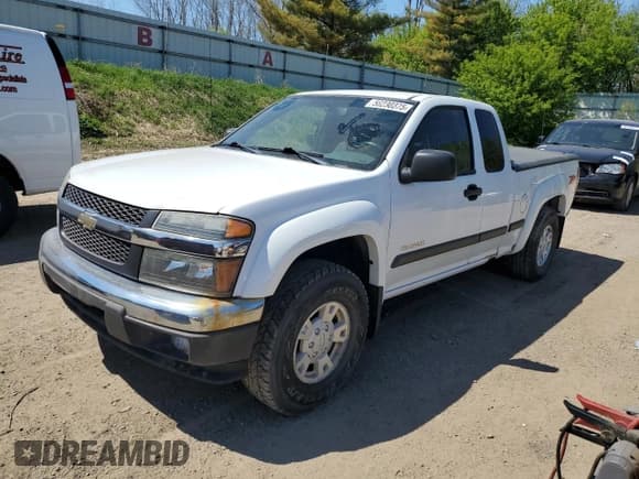 ✅ 2004 Chevrolet Colorado LS Z71 • VIN: 1GCDT196548184235 • Lot: 56230375. Wystawiony na Copart z przebiegiem 85 223 mil. Bezpłatny archiwum sprzedaży aukcyjnych z USA i szczegółowy raport historii pojazdu na DreamBid. Zdjęcie 1.