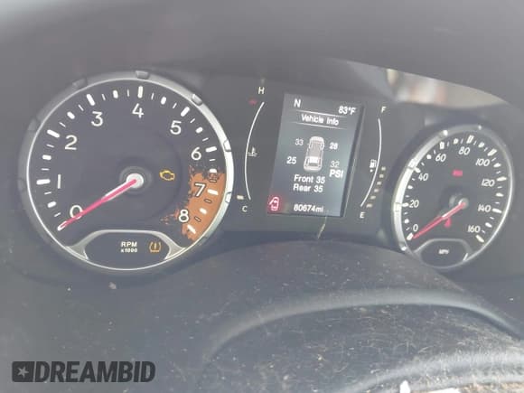 ✅ 2016 Jeep Renegade Sport • VIN: ZACCJAAW0GPC93907 • Лот: 42305425. Опубликован ранее на IAAI с пробегом 80 674 миль. Бесплатный доступ к архиву аукционных продаж из США и подробный отчёт об истории автомобиля на DreamBid. Изображение 7.