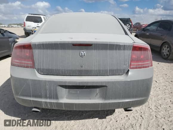 2007 Dodge Charger with VIN 2B3KA43G17H720680, listed as a Copart auction lot 78039564 with Not provided miles and Salvage title. Bid and sale history available at DreamBid. Image 6.