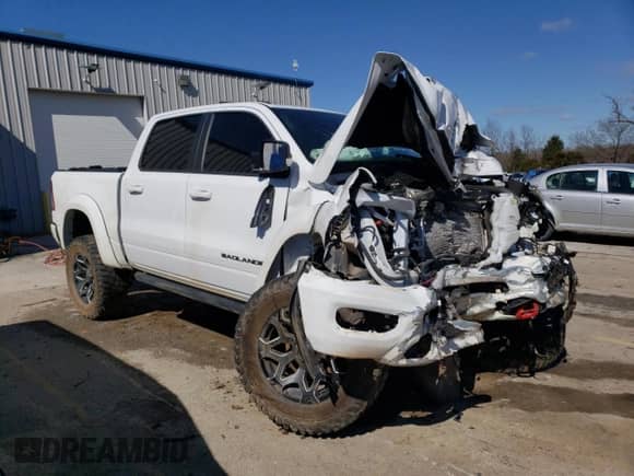 2022 Ram 1500 Lone Star with VIN 1C6SRFFT7NN236066, listed as a Copart auction lot 46661134 with 29,545 mi miles and Non repairable. Bid and sale history available at DreamBid. Image 4.