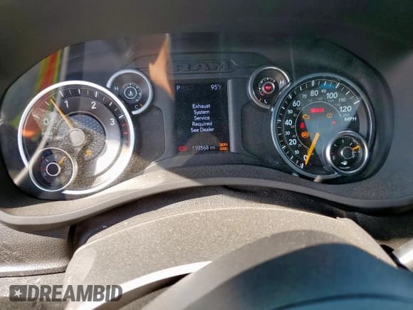 ✅ 2021 Ram 2500 Big Horn • VIN: 3C6UR5DL4MG653237 • Lot: 72035225. Listed on Copart with 110,568 mi. Free auction sales archive from the USA and detailed vehicle history report at DreamBid. Image 9.