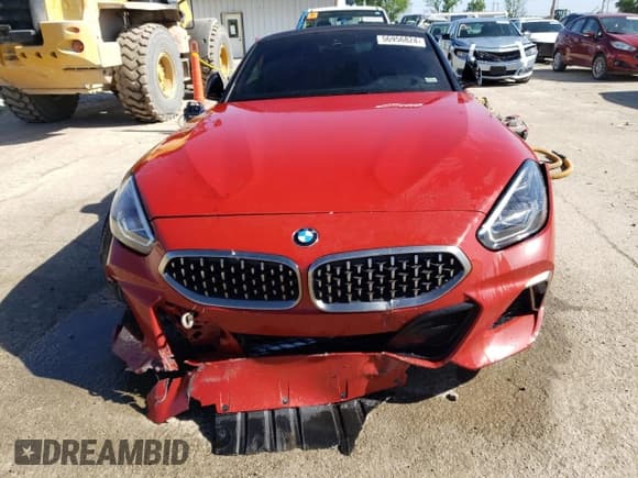 ✅ 2020 BMW Z4 sDriveM40i • VIN: WBAHF9C04LWW48635 • Lot: 56956824. Listed on Copart with 8,288 mi. Free auction sales archive from the USA and detailed vehicle history report at DreamBid. Image 5.