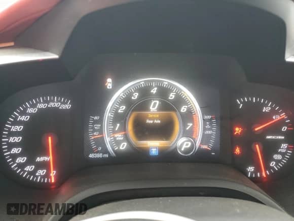 2015 Chevrolet Corvette Z06 3LZ z VIN 1G1YU2D67F5604702, wystawiony jako Copart lot #85087794 z przebiegiem 46 386 mil mil oraz Szkoda całkowita • Salvage title. Historia ofert i sprzedaży dostępna na DreamBid. Obrazek 9.