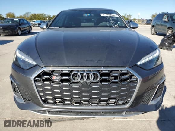 ✅ 2022 Audi S5 Sportback Premium • VIN: WAUA4CF57NA032374 • Лот: 81370254. Опубликован ранее на Copart с пробегом 19 042 миль. Бесплатный доступ к архиву аукционных продаж из США и подробный отчёт об истории автомобиля на DreamBid. Изображение 5.