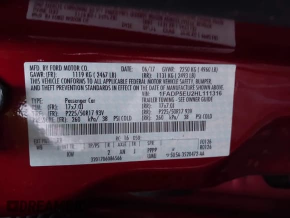 ✅ 2017 Ford C-Max SE • VIN: 1FADP5EU2HL111316 • Lot: 41147978. Wystawiony na IAAI z przebiegiem 60 948 mil. Bezpłatny archiwum sprzedaży aukcyjnych z USA i szczegółowy raport historii pojazdu na DreamBid. Zdjęcie 9.