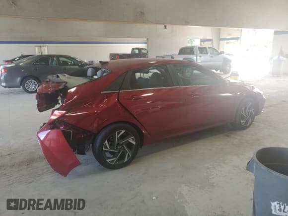 ✅ 2024 Hyundai Elantra SEL • VIN: KMHLS4DG6RU713444 • Lot: 84384575. Listed on Copart with Not provided. Free auction sales archive from the USA and detailed vehicle history report at DreamBid. Image 3.