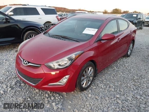 ✅ 2015 Hyundai Elantra SE • VIN: KMHDH4AE9FU446785 • Лот: 43667333. Опубликован ранее на IAAI с пробегом Не указан. Бесплатный доступ к архиву аукционных продаж из США и подробный отчёт об истории автомобиля на DreamBid. Изображение 2.