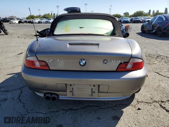 ✅ 2002 BMW Z3 3.0 • VIN: 4USCN53452LL50634 • Lot: 66870075. Wystawiony na Copart z przebiegiem 290 452 mil. Bezpłatny archiwum sprzedaży aukcyjnych z USA i szczegółowy raport historii pojazdu na DreamBid. Zdjęcie 6.