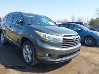 ✅ 2014 Toyota Highlander Limited • VIN: 5TDDKRFH3ES010863 • Лот: 41717474. Опубликован ранее на IAAI с пробегом 104 669 миль. Бесплатный доступ к архиву аукционных продаж из США и подробный отчёт об истории автомобиля на DreamBid. Изображение 1.