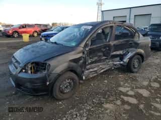 2009 Chevrolet Aveo 1LT с VIN KL1TD56E79B604381, выставлен на аукционе Copart как лот 83262524 с пробегом Не указан миль и Списание • Salvage title. История ставок и продаж доступна на DreamBid. Изображение 1.