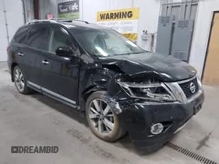 ✅ 2014 Nissan Pathfinder S • VIN: 5N1AR2MNXEC665453 • Lot: 40354942. Listed on IAAI with 91,435 mi. Free auction sales archive from the USA and detailed vehicle history report at DreamBid. Image 1.