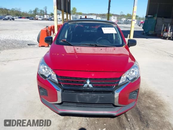 ✅ 2023 Mitsubishi Mirage ES • VIN: ML32FUFJ1PHF02242 • Lot: 43338134. Listed on IAAI with 53,211 mi. Free auction sales archive from the USA and detailed vehicle history report at DreamBid. Image 13.