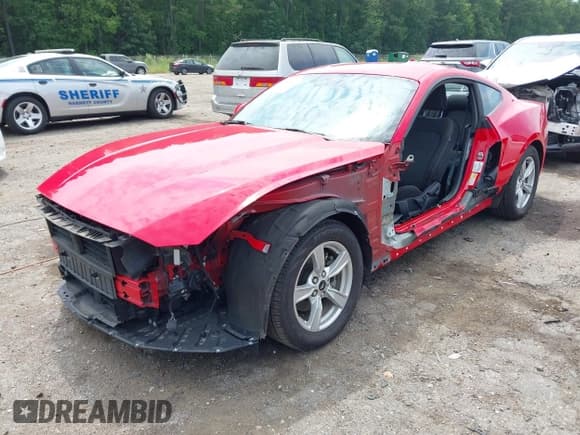 ✅ 2024 Ford Mustang EcoBoost • VIN: 1FA6P8TH0R5106279 • Lot: 42654986. Listed on IAAI with 50,336 mi. Free auction sales archive from the USA and detailed vehicle history report at DreamBid. Image 23.