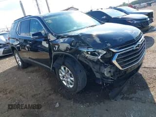 ✅ 2019 Chevrolet Traverse LT Cloth • VIN: 1GNEVGKW5KJ320615 • Lot: 43224267. Wystawiony na IAAI z przebiegiem 101 061 mil. Bezpłatny archiwum sprzedaży aukcyjnych z USA i szczegółowy raport historii pojazdu na DreamBid. Zdjęcie 1.