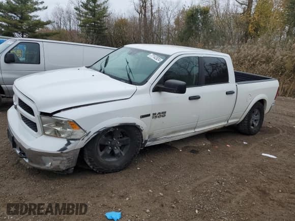 ✅ 2015 Ram 1500 Lone Star • VIN: 1C6RR7TM0FS572081 • Lot: 77142824. Listed on Copart with 143,316 mi. Free auction sales archive from the USA and detailed vehicle history report at DreamBid. Image 1.