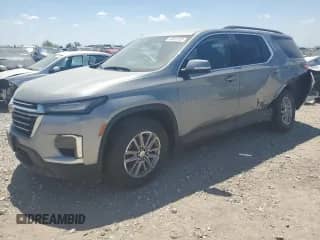 2023 Chevrolet Traverse LT с VIN 1GNEVHKW3PJ328371, выставлен на аукционе Copart как лот 48001005 с пробегом 29 000 миль миль и Списание • Salvage title. История ставок и продаж доступна на DreamBid. Изображение 1.