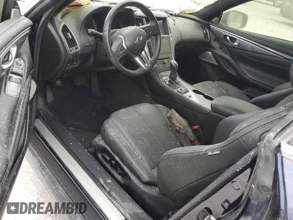 ✅ 2021 Infiniti Q60 Luxe • VIN: JN1EV7KL1MM470496 • Lot: 78464434. Listed on Copart with Not provided. Free auction sales archive from the USA and detailed vehicle history report at DreamBid. Image 8.