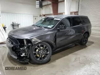 2021 Dodge Durango GT Plus with VIN 1C4RDJDG2MC522447, listed as a Copart auction lot 85679045 with 40,570 mi miles and Salvage title. Bid and sale history available at DreamBid. Image 1.