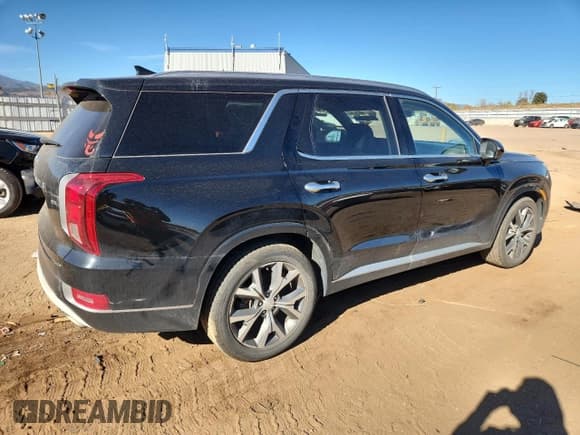 ✅ 2022 Hyundai Palisade Limited • VIN: KM8R5DHE8NU472801 • Lot: 82743525. Listed on Copart with 49,215 mi. Free auction sales archive from the USA and detailed vehicle history report at DreamBid. Image 3.