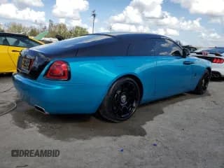 ✅ 2015 Rolls-Royce Wraith • VIN: SCA665C56FUX85095 • Lot: 75506514. Wystawiony na Copart z przebiegiem 18 147 mil. Bezpłatny archiwum sprzedaży aukcyjnych z USA i szczegółowy raport historii pojazdu na DreamBid. Zdjęcie 3.