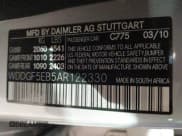 ✅ 2010 Mercedes-Benz C 300 Sport • VIN: WDDGF5EB5AR122330 • Lot: 43778613. Listed on IAAI with 146,437 mi. Free auction sales archive from the USA and detailed vehicle history report at DreamBid. Image 9.