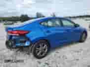 2018 Hyundai Elantra SEL with VIN 5NPD84LF2JH254976, listed as a Copart auction lot 85783985 with 125,609 mi miles and Salvage title. Bid and sale history available at DreamBid. Image 3.