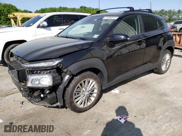 2019 Hyundai Kona SEL z VIN KM8K2CAA3KU367896, wystawiony jako Copart lot #51550513 z przebiegiem 53 170 mil mil oraz . Historia ofert i sprzedaży dostępna na DreamBid. Obrazek 1.