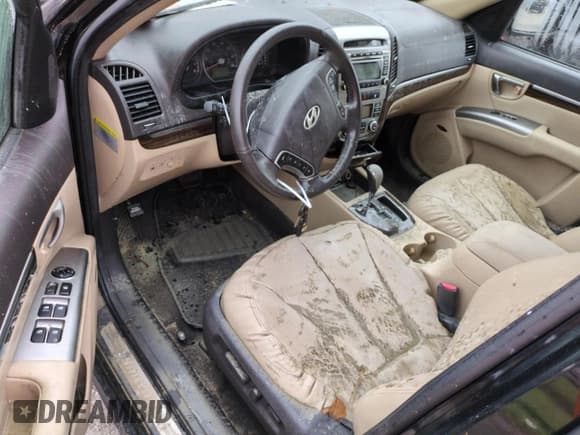 ✅ 2012 Hyundai Santa Fe Limited • VIN: 5XYZK3AB9CG143014 • Lot: 74783264. Listed on Copart with Not provided. Free auction sales archive from the USA and detailed vehicle history report at DreamBid. Image 8.