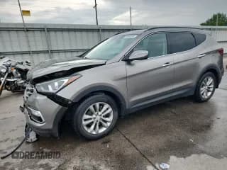 ✅ 2018 Hyundai Santa Fe 2.0T • VIN: 5XYZUDLA5JG549440 • Лот: 70559825. Опубликован ранее на Copart с пробегом 128 417 миль. Бесплатный доступ к архиву аукционных продаж из США и подробный отчёт об истории автомобиля на DreamBid. Изображение 1.