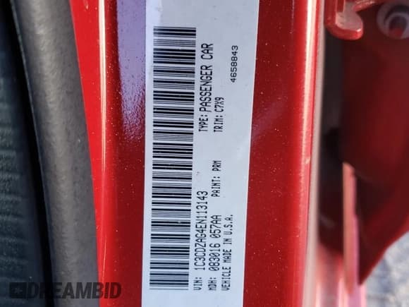 ✅ 2014 Dodge Avenger SE • VIN: 1C3CDZAG4EN113143 • Лот: 76793444. Опубликован ранее на Copart с пробегом 98 119 миль. Бесплатный доступ к архиву аукционных продаж из США и подробный отчёт об истории автомобиля на DreamBid. Изображение 12.