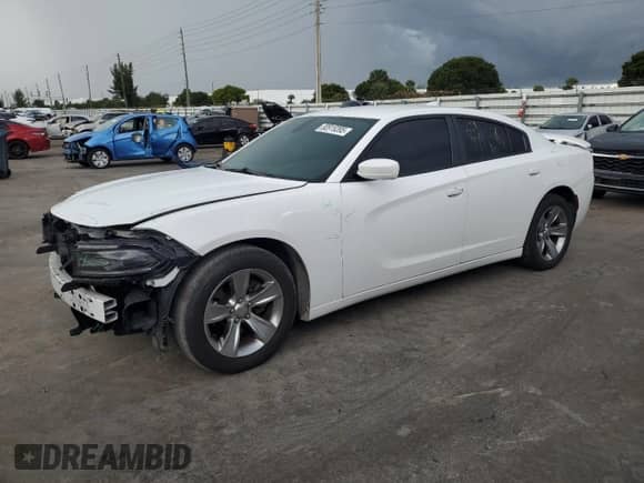 2015 Dodge Charger SXT с VIN 2C3CDXHG7FH901791, выставлен на аукционе Copart как лот 80919395 с пробегом 212 366 миль миль и Списание • Salvage title. История ставок и продаж доступна на DreamBid. Изображение 1.