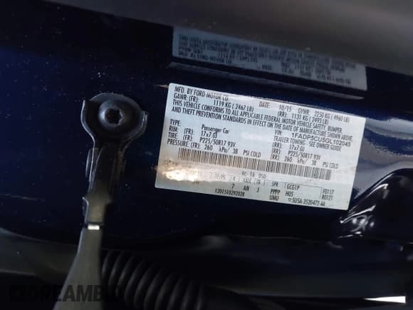 ✅ 2016 Ford C-Max SEL • VIN: 1FADP5CU5GL102045 • Lot: 42161471. Wystawiony na IAAI z przebiegiem 61 033 mil. Bezpłatny archiwum sprzedaży aukcyjnych z USA i szczegółowy raport historii pojazdu na DreamBid. Zdjęcie 9.